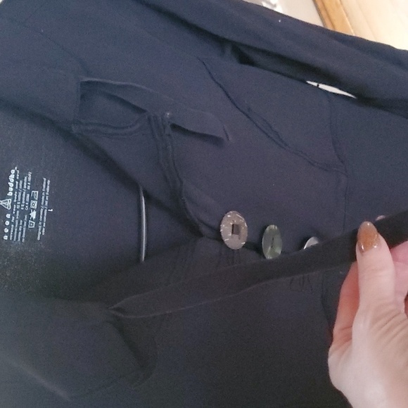 Neon Buddha Unique Button LS Collared Sz L Jacket - Picture 4 of 11